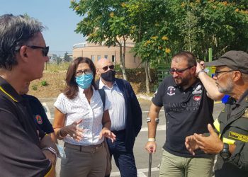 Incendi a L’Aquila: il Prefetto si reca nei posti di comando avanzato degli operatori impegnati