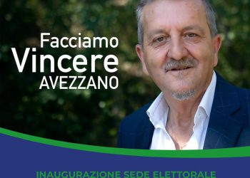 Elezioni Avezzano, Gianni Di Pangrazio inaugura la sede elettorale