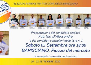 Elezioni comunali: Fabrizio D’Alessandro presenta la sua candidatura a sindaco e i candidati consiglieri di “Costruiamo il futuro”