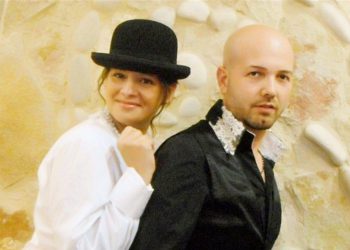 Venezia 2020, gli artisti abruzzesi Doriana Roio e Simone Racioppo incantano con il “Segno di Venere”