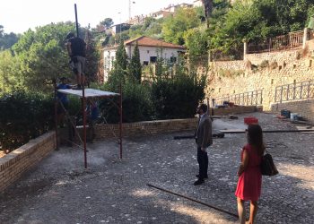 A Giulianova sopralluogo di Sindaco e Vice alla Salita Montegrappa