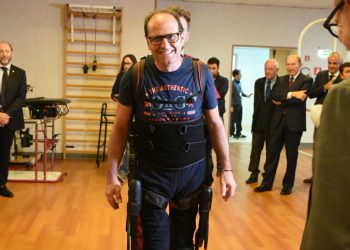 Dalla riabilitazione robotica una grande speranza di normalità per un paziente del San Raffaele Sulmona
