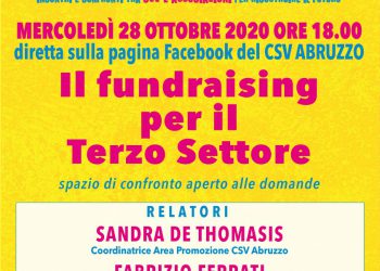 Dal CSV Abruzzo un approfondimento sul tema delle raccolte fondi nel Terzo Settore
