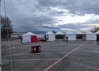 Screening di massa, Croce Rossa L’Aquila in prima linea