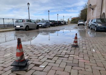 A città Sant’Angelo lavori parcheggio De Cecco