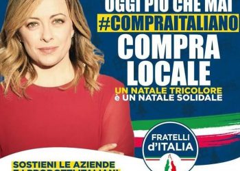 “Compra italiano, compra locale”: anche all’Aquila FdI in piazza a sostegno delle aziende e dei commercianti italiani