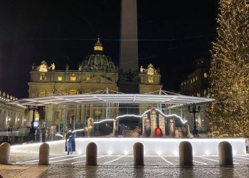 Natale 2020: Presepe di Castelli a Piazza San Pietro, il discorso del Papa