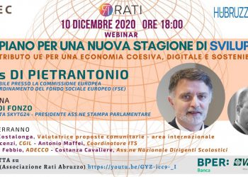 “Un piano per una nuova stagione di sviluppo” – il contributo UE per una economia coesiva, digitale e sostenibile