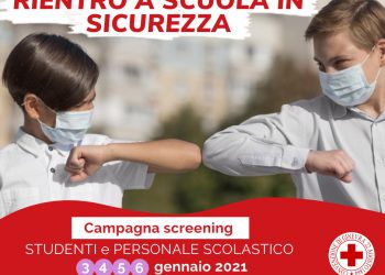 Covid, screening per studenti e personale scolastico nell’hub Croce Rossa L’Aquila