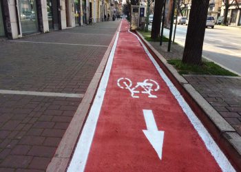 Pescara: riprendono i lavori della pista ciclabile di via della Pineta