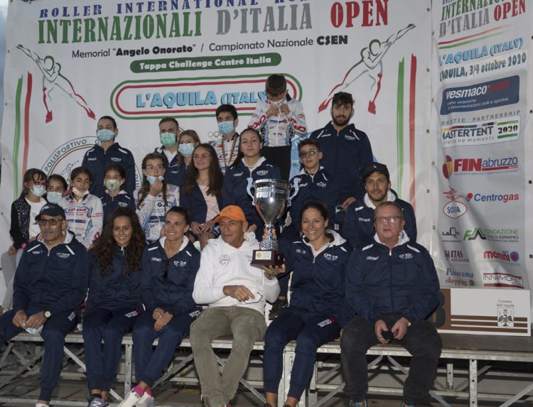 Centro Polisportivo Giovanile Aquilano, Settore Pattinaggio, conclude attività agonistica 2020