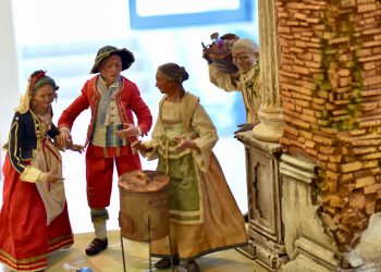 Presepe monumentale esposto all’Emiciclo