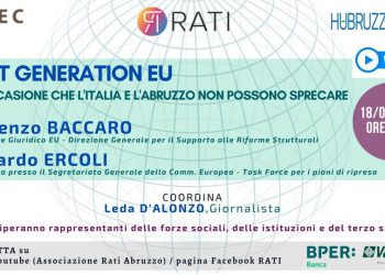 Webinar su NEXT GENERATION EU: Un’occasione che l’Italia e l’Abruzzo non possono sprecare