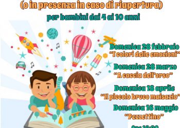 Letture animate e laboratori creativi online Scuola di Teatro Drama