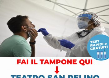 Contagi Covid a San Pelino: il comune di Avezzano predispone screening gratuito immediato