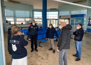Tutto pronto per le vaccinazioni anti-Covid al PalaBecci del porto turistico