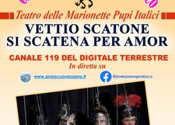 Avezzano: Carnevale con la pro loco, giovedì 11 febbraio il teatro delle marionette