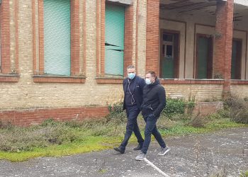 Sopralluogo all’ex colonia Rosa Maltoni con il fund manager dell’Invimit Damiani