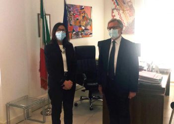 Il prefetto dell’Aquila riceve il presidente dell’Accademia di belle arti