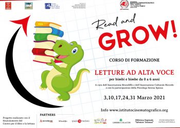 Read and Grow! Mercoledì 10 marzo il secondo incontro formativo proposto dall’Istituto Cinematografico