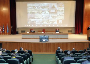 Scuola Ispettorie Sovrintendenti Guardia di Finanza: Rettore Univaq incontra Allievi Marescialli del 92° corso
