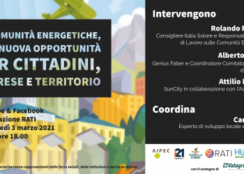 Le Comunità Energetiche: una nuova opportunità per cittadini, imprese e territorio