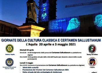 L’Aquila, martedì 20 aprile il Certamen Sallustianum