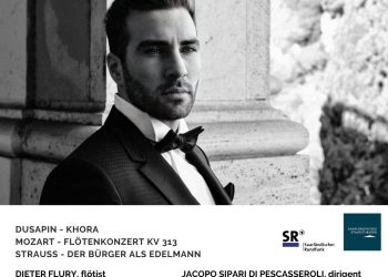 Jacopo Sipari sul podio di una delle orchestre più prestigiose di Germania con il pubblico in sala