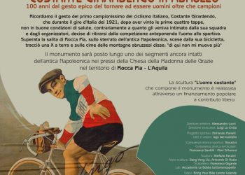 Giro d’Italia 1921-2021: un monumento a “Costante Girardengo in Abruzzo”