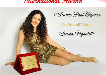 Alessia Pignatelli riceve il primo Premio Paul Cézanne, International Award