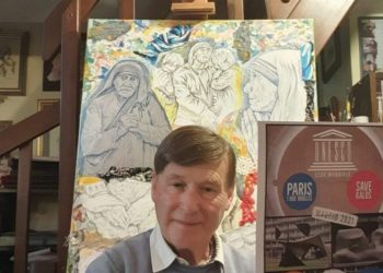 L’artista aquilano Mimmo Emanuele in mostra a Parigi