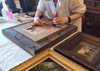 La Pinacoteca civica Bindi di Giulianova si prepara all’allestimento: iniziate le operazioni di manutenzione straordinaria della collezione