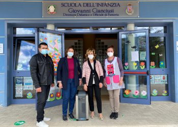 Scuole più salubri, 15 sanificatori del Comune alle materne di Avezzano
