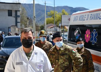 Coronavirus: operativo il team mobile dell’Esercito per le vaccinazioni