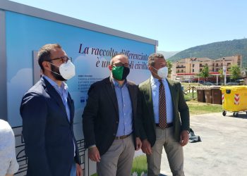 Ecoisola presso il mercato di piazza d’Armi, stamattina l’inaugurazione