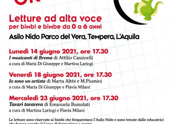 Read and Grow! Letture ad alta voce all’asilo nido Parco del Vera