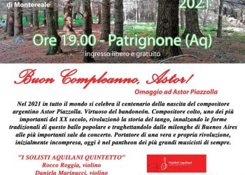 Alto Aterno: nel bosco sacro di Patrignone la seconda edizione del concerto “Note nel Bosco”