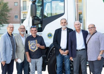 Banco Alimentare, il contributo dei Lions di Abruzzo e Molise per l’acquisto del nuovo camion