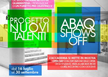 Ope day e “ABAQ Shoes Off” per il fine anno dell’Accademia di Belle arti