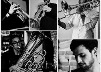 Il 12 agosto il Caesar’s Brass Quintet: un giovane e coinvolgente quintetto di ottoni, anima il Cortile di Palazzo Santucci a Navelli
