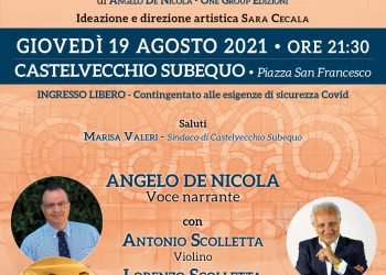 “Il perdono nutre il mondo”, il racconto musicato di Sara Cecala approda a Castelvecchio Subequo
