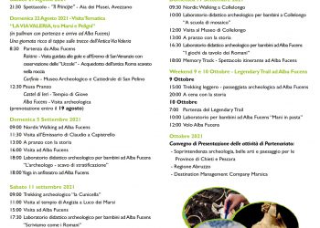 “Open Days”, iniziative turistiche siti archeologici della Marsica