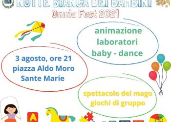 Torna la Notte bianca dei bambini a Sante Marie