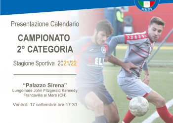 Calendario di Seconda Categoria: la presentazione a Francavilla