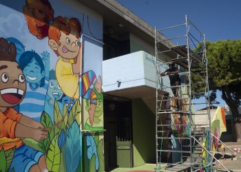 A Zanni si chiude altra fase progetto Social Art con murales street artist Coché