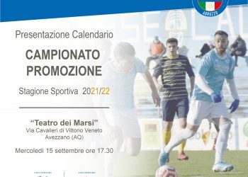 Promozione: domani ad Avezzano la presentazione del calendario