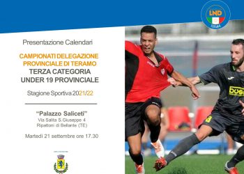 Delegazione di Teramo: domani i calendari di Terza e Under 19 provinciale