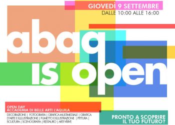 Open day all’Accademia di Belle Arti dell’Aquila