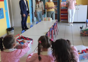 Primo giorno di scuola: Sindaco Costantini e vice Sindaco Albani portano saluto amministrazione in tutti plessi comunali