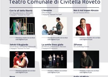 Conferenza presentazione rassegna teatrale al Teatro Comunale di Civitella Roveto